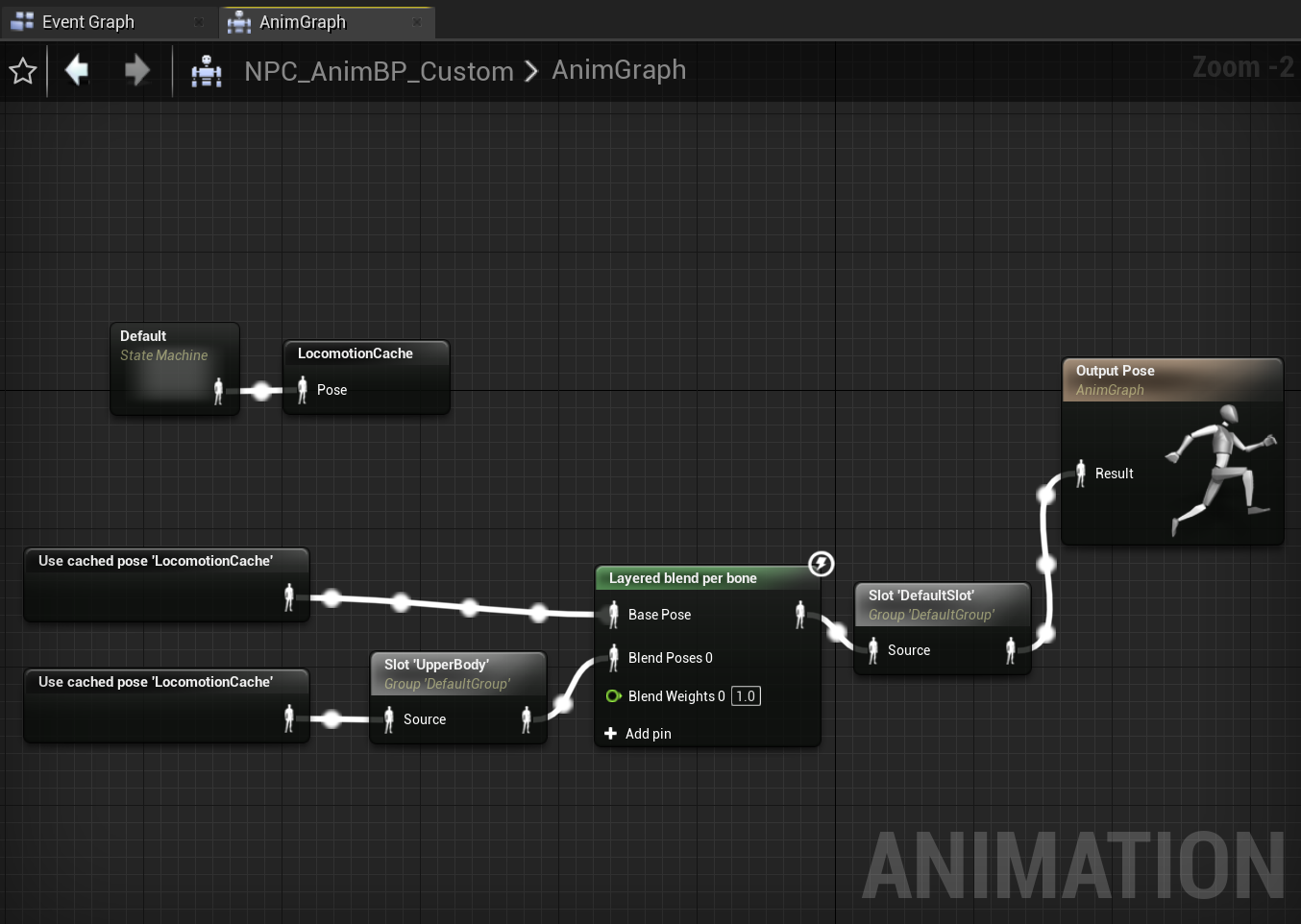 Screenshot (Animation Blueprints for Locomotions)